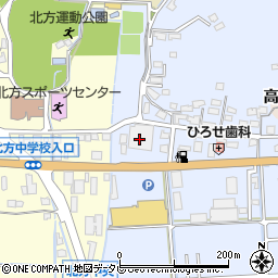 ドラッグコスモス武雄北方店周辺の地図