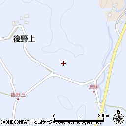 大分県玖珠郡九重町後野上407周辺の地図