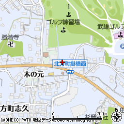 佐賀銀行北方支店周辺の地図