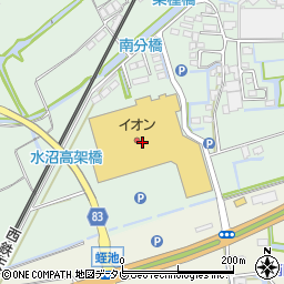 わいわいファーム大木店周辺の地図