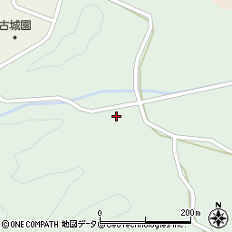 愛媛県北宇和郡松野町富岡146周辺の地図