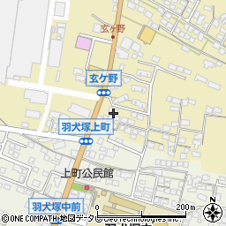 福岡県筑後市熊野1825-3周辺の地図