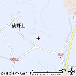 大分県玖珠郡九重町後野上280周辺の地図