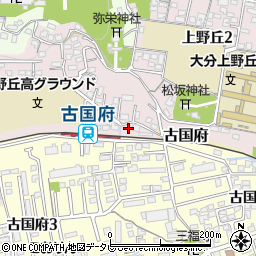 コンフォート上野丘南Ａ周辺の地図
