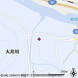 高知県高岡郡四万十町大井川1540周辺の地図