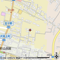 福岡県筑後市熊野1853-1周辺の地図