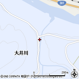 高知県高岡郡四万十町大井川133周辺の地図