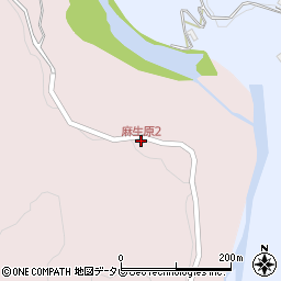 麻生原2周辺の地図