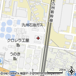 佐賀エネルギーネットワーク株式会社　筑後営業所周辺の地図