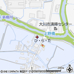 福岡県大川市向島345-9周辺の地図
