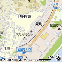 トヨタカローラ大分株式会社　サービス業務課周辺の地図