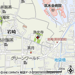 浄光寺周辺の地図