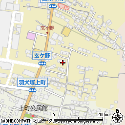 福岡県筑後市熊野1825-1周辺の地図