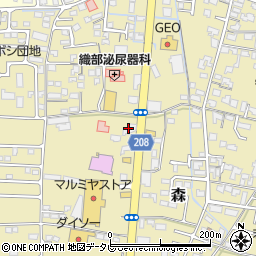 株式会社九州エナジー　森給油所周辺の地図