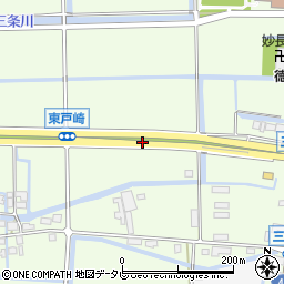 佐賀県小城市芦刈町三王崎周辺の地図