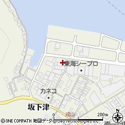 日清丸紅飼料株式会社　宇和島営業所周辺の地図