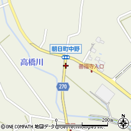 中野入口周辺の地図