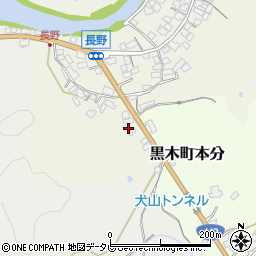 福岡県八女市長野699周辺の地図
