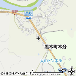 福岡県八女市長野699-1周辺の地図