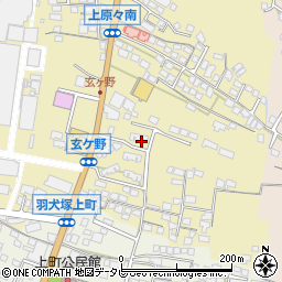 福岡県筑後市熊野1825-8周辺の地図