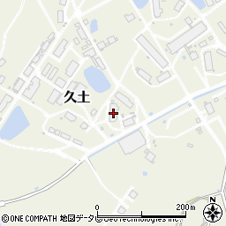 大分県大分市久土215周辺の地図