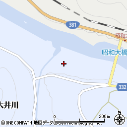 高知県高岡郡四万十町大井川1546周辺の地図