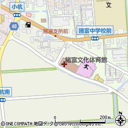 佐賀市諸富支所周辺の地図