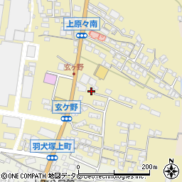 福岡県筑後市熊野1829周辺の地図