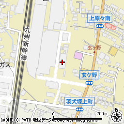 日本通運株式会社　筑後支店セイレイ工業内詰所周辺の地図