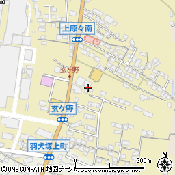 福岡県筑後市熊野1829-3周辺の地図