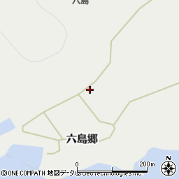 長崎県北松浦郡小値賀町六島郷86周辺の地図