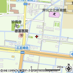 牛王公民館周辺の地図