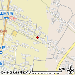 福岡県筑後市熊野1530-16周辺の地図