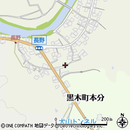 福岡県八女市長野599周辺の地図