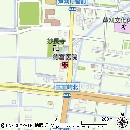 徳富医院周辺の地図