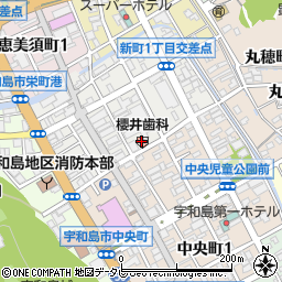 櫻井歯科医院周辺の地図