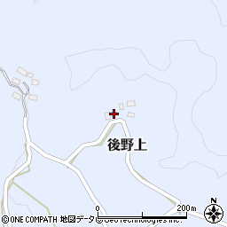 大分県玖珠郡九重町後野上425周辺の地図