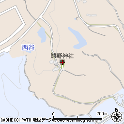 熊野神社周辺の地図