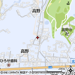 佐賀県武雄市高野2354周辺の地図