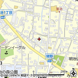 栗田アパート周辺の地図