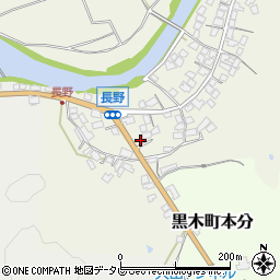 福岡県八女市長野626周辺の地図