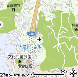 大分県大分市三芳391-18周辺の地図