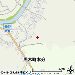 福岡県八女市長野585周辺の地図