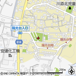 川添南児童公園周辺の地図