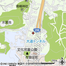 大分県大分市三芳423-1周辺の地図