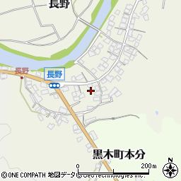 福岡県八女市長野605周辺の地図