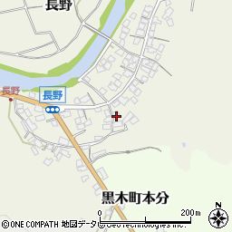 福岡県八女市長野563周辺の地図
