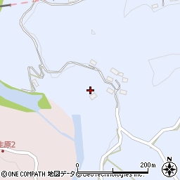 大分県玖珠郡九重町後野上265周辺の地図