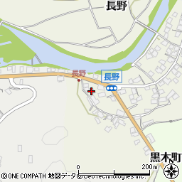 福岡県八女市長野642周辺の地図