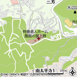 風雅の里上野周辺の地図